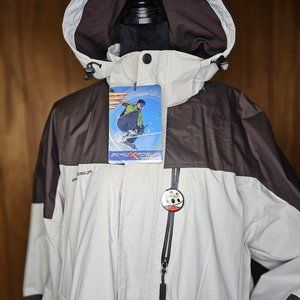 Zero Exposur Color Silver Ice Winter Men's Jacket Size XL Tag On